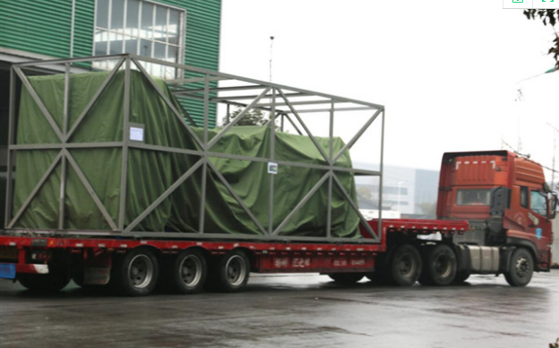 祝贺10台2400kw/11KV机组顺利出厂抵达上海港，发往孟加拉国